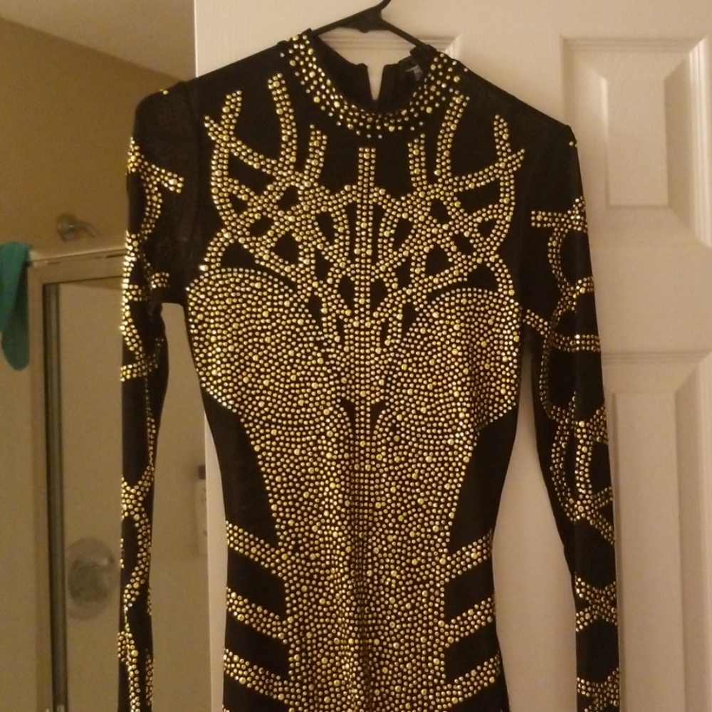One piece embellished outfit